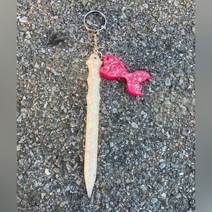 Epoxy Resin Self Defense Keychain